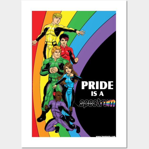 PRIDE is a SPECTRUM Wall Art by Twogargs